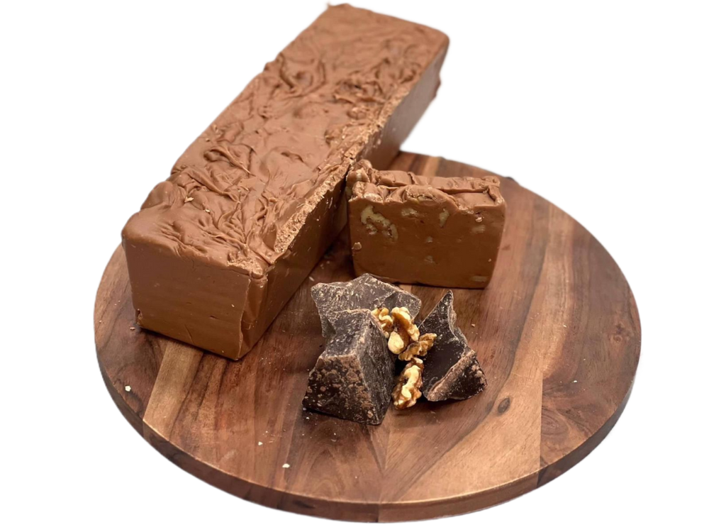 Belgian Chocolate Walnut Fudge