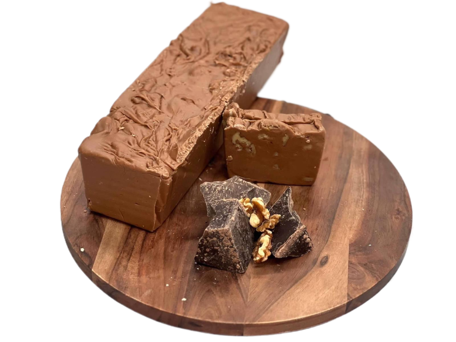 Belgian Chocolate Walnut Fudge