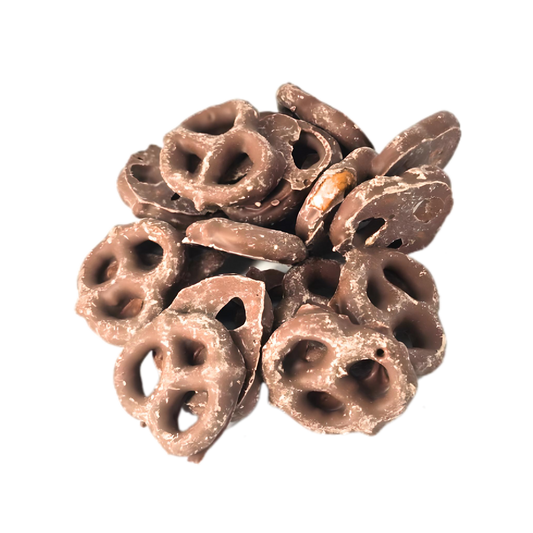 Milk chocolate twists