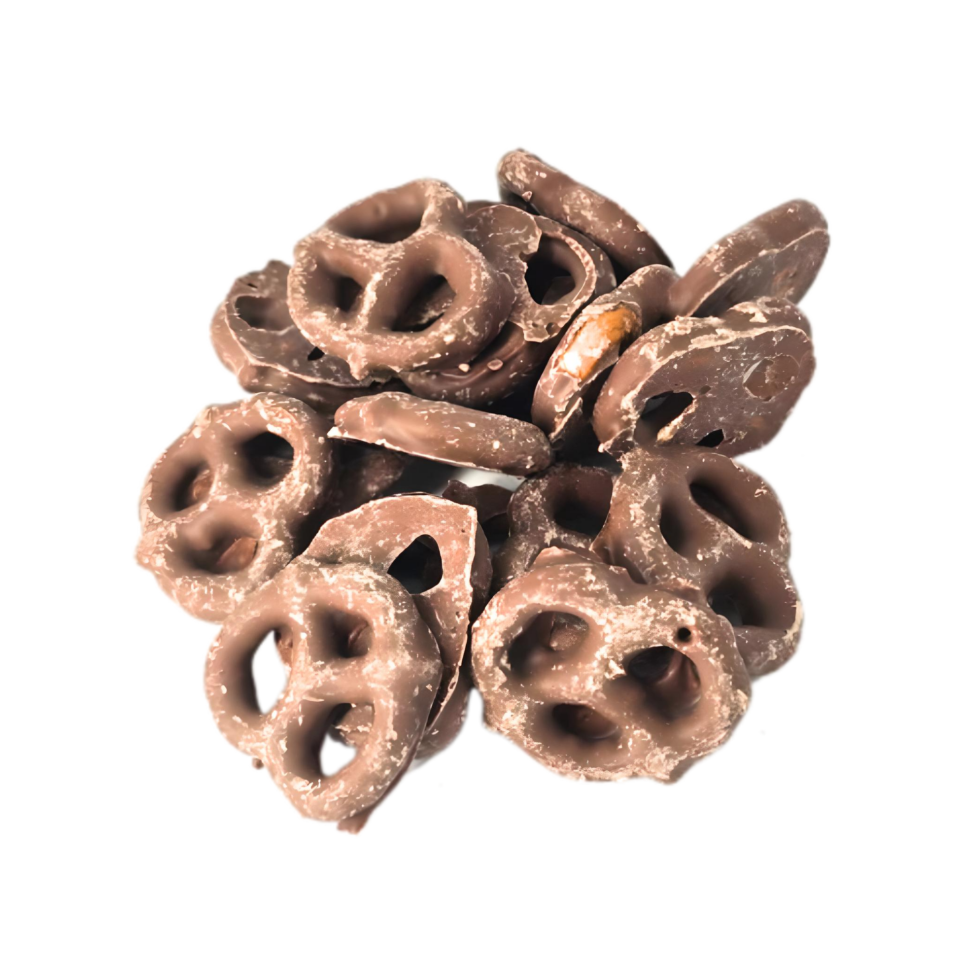 Milk chocolate twists