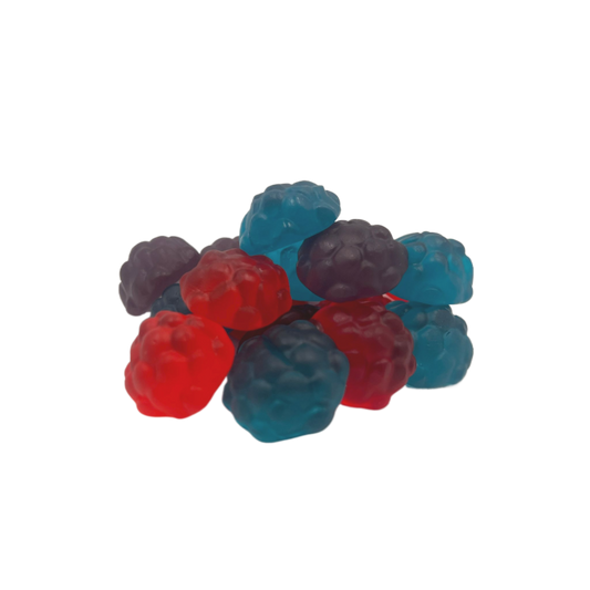 Mixed Gummy Berries