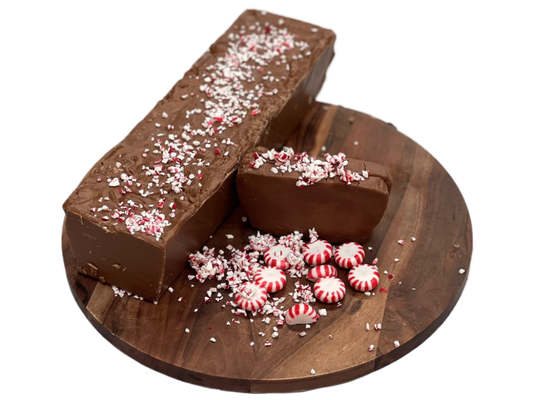Peppermint Crunch Fudge