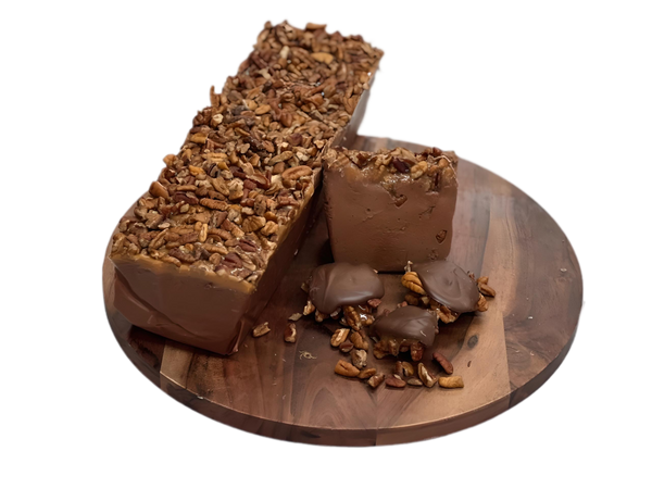 Pecan Turtle Fudge 1/4 lb.