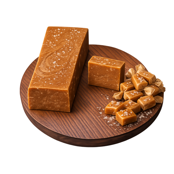 Sea Salt Caramel Fudge 1/4 lb.