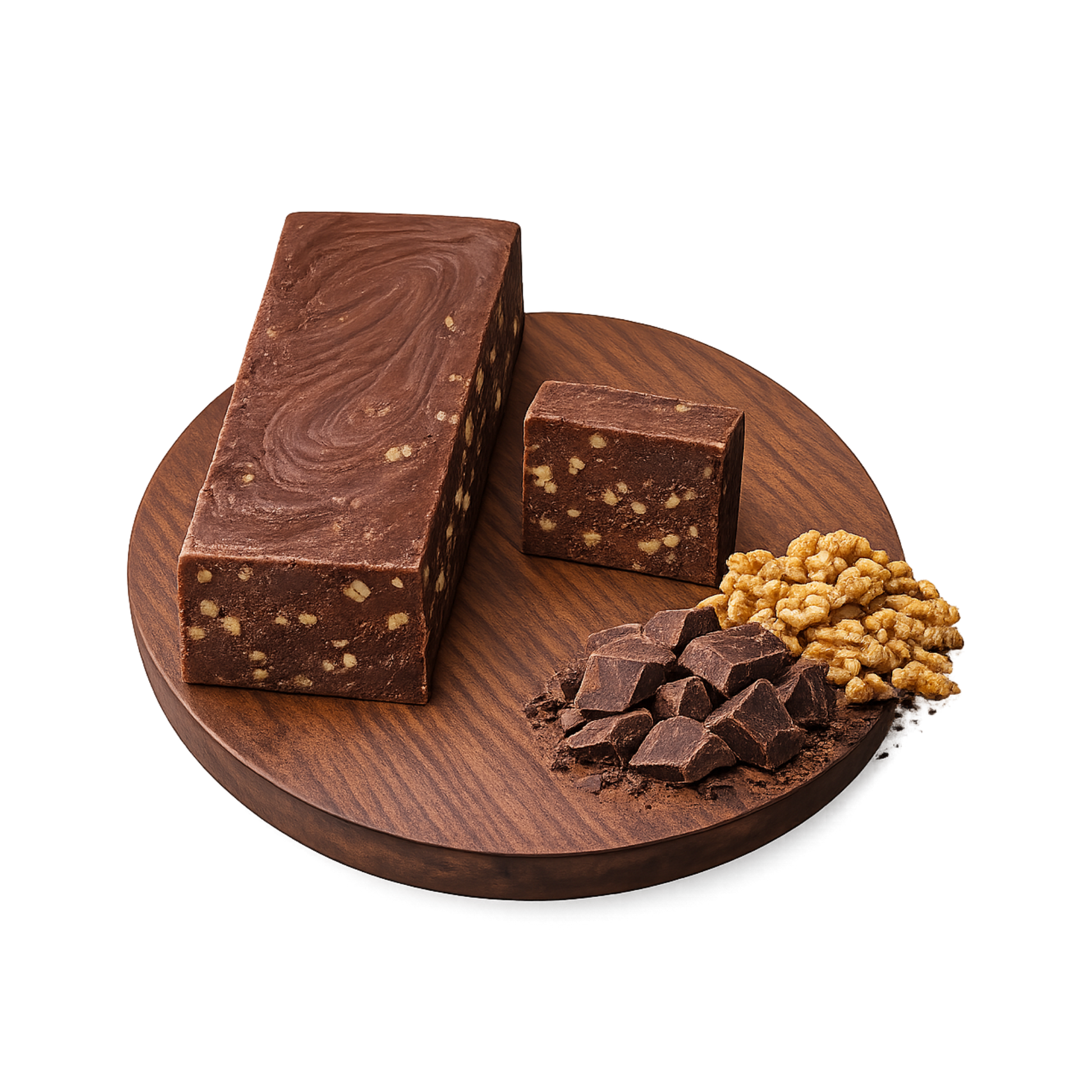 Belgian Chocolate Walnut Fudge 1/4 lb.