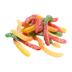 Sour Gummy Worms 1/2 LB Clamshell