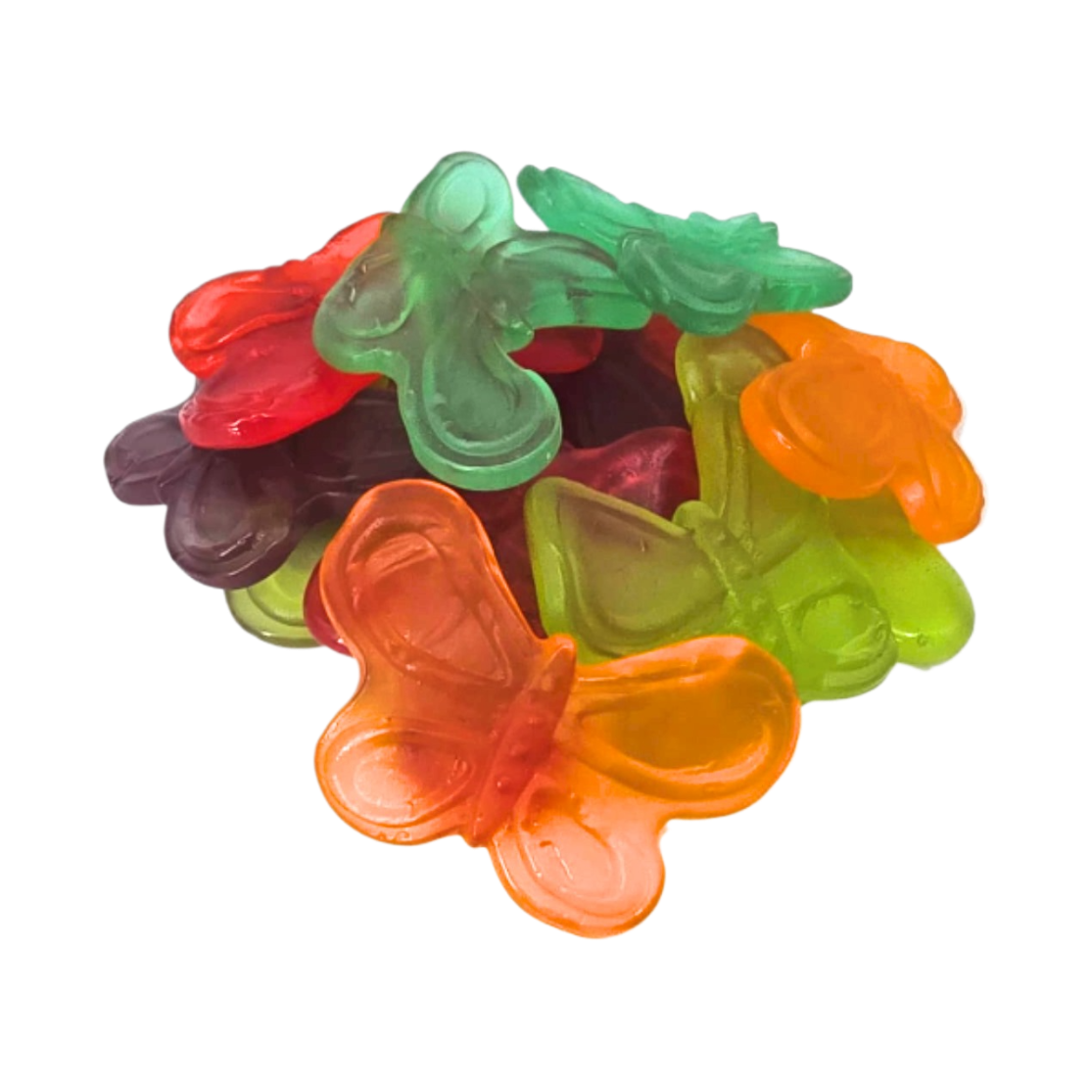 Gourmet Gummi Butterflies 1/2 LB Clamshell