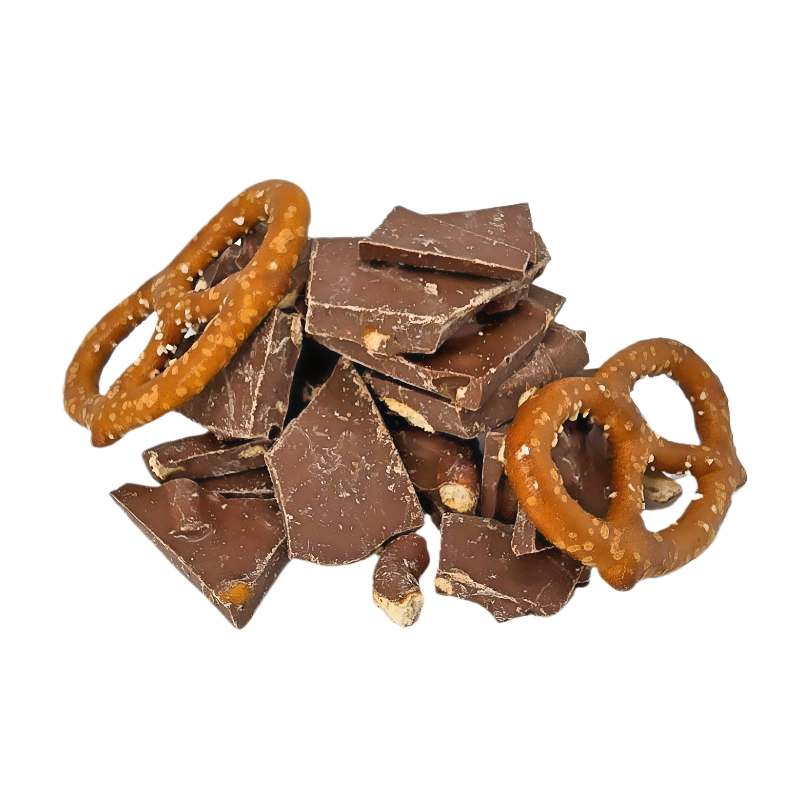 Salted Pretzel Bark, Milk Chocolate
